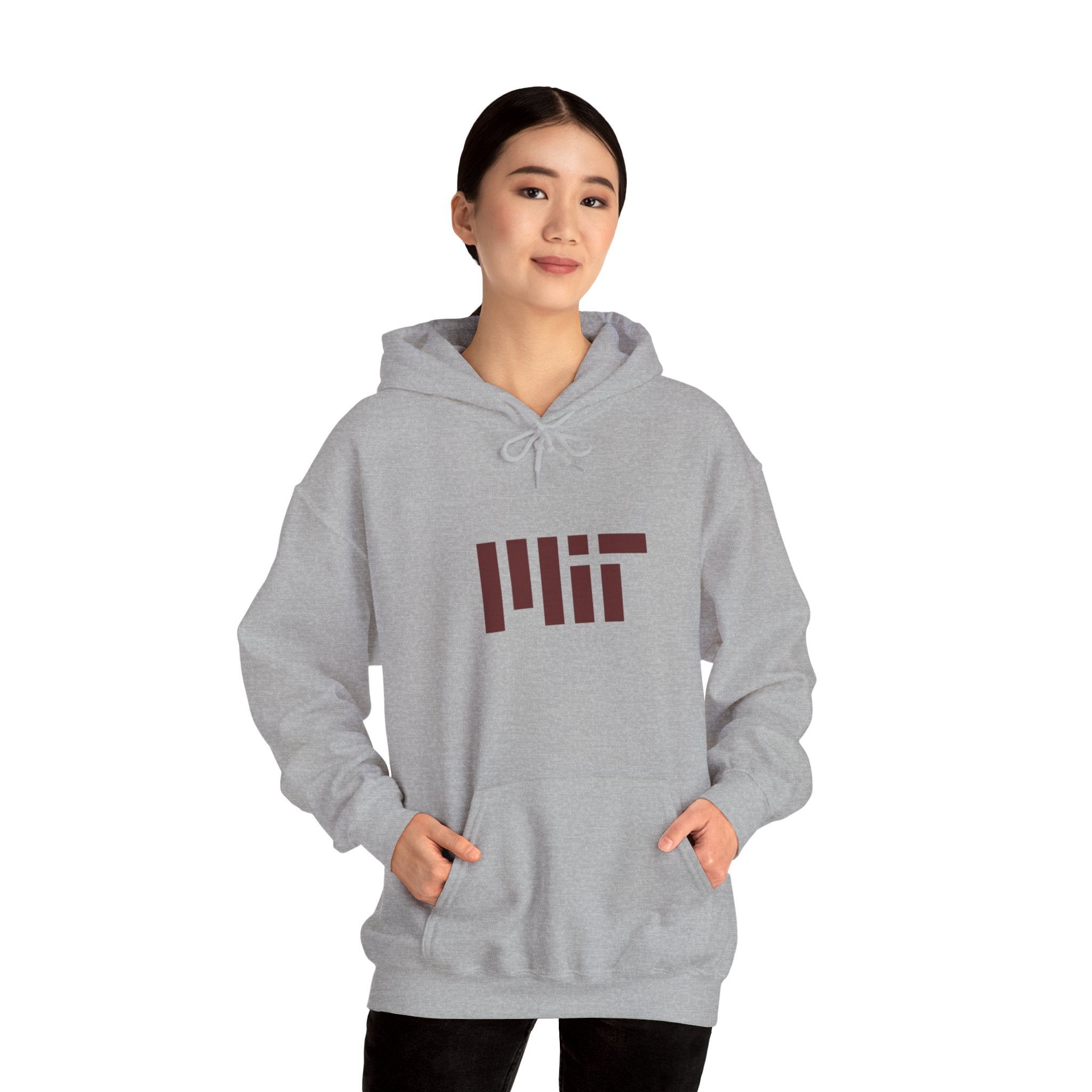 MIT Signature Hoodie - Premium Heather Grey Collegiate Essential