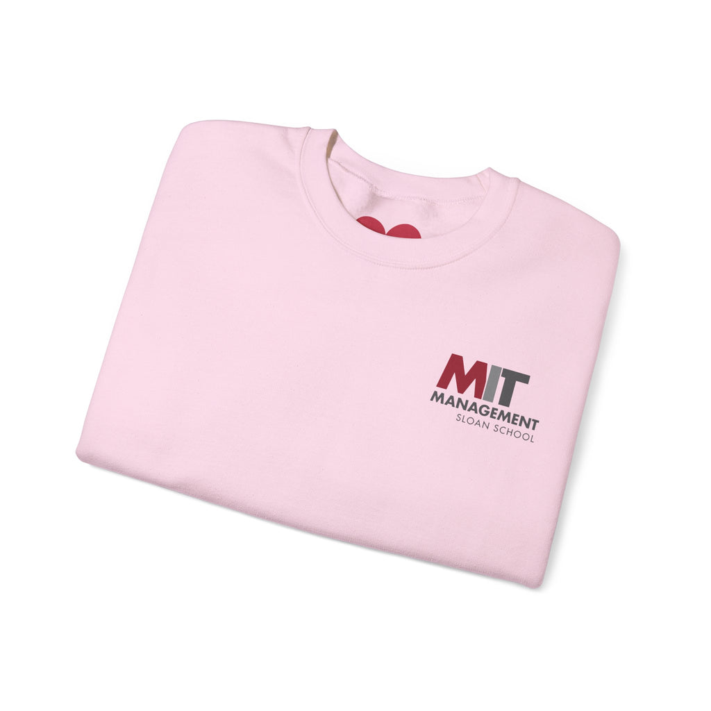 MIT Sloan Crewneck - Sleeve Heart