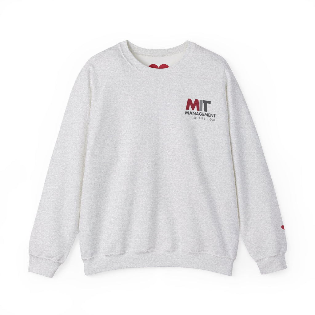 MIT Sloan Crewneck - Sleeve Heart
