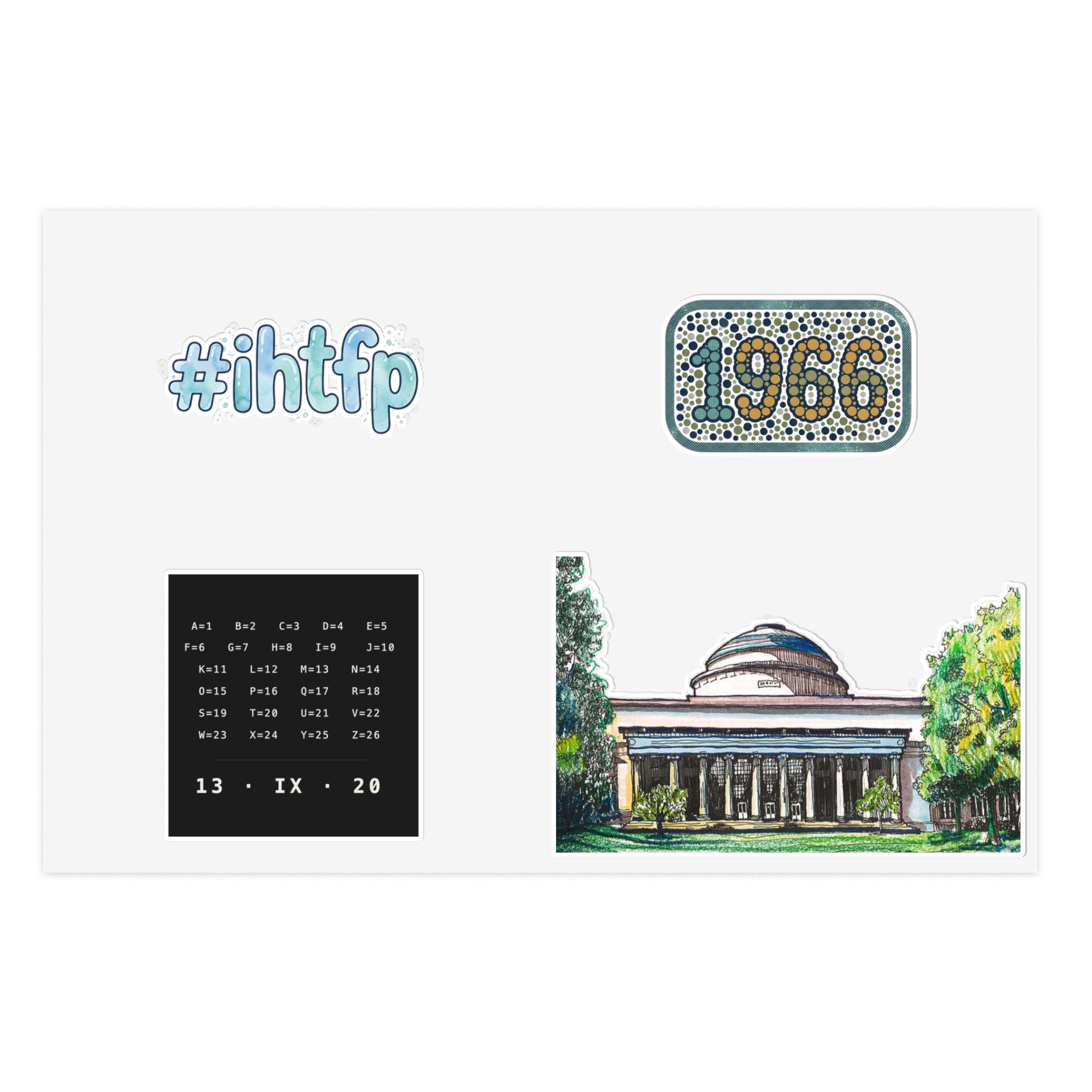13IX20 — Class of 1966 · Reunion '26 Sticker