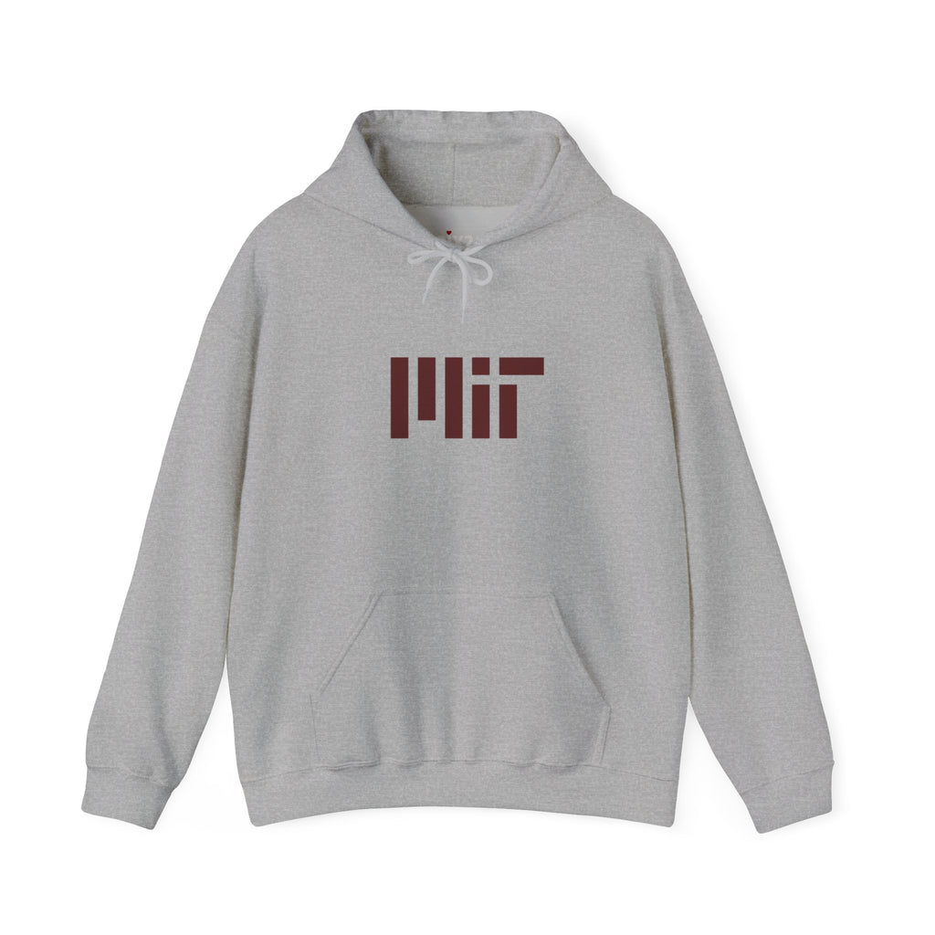 MIT Signature Hoodie - Premium Heather Grey Collegiate Essential