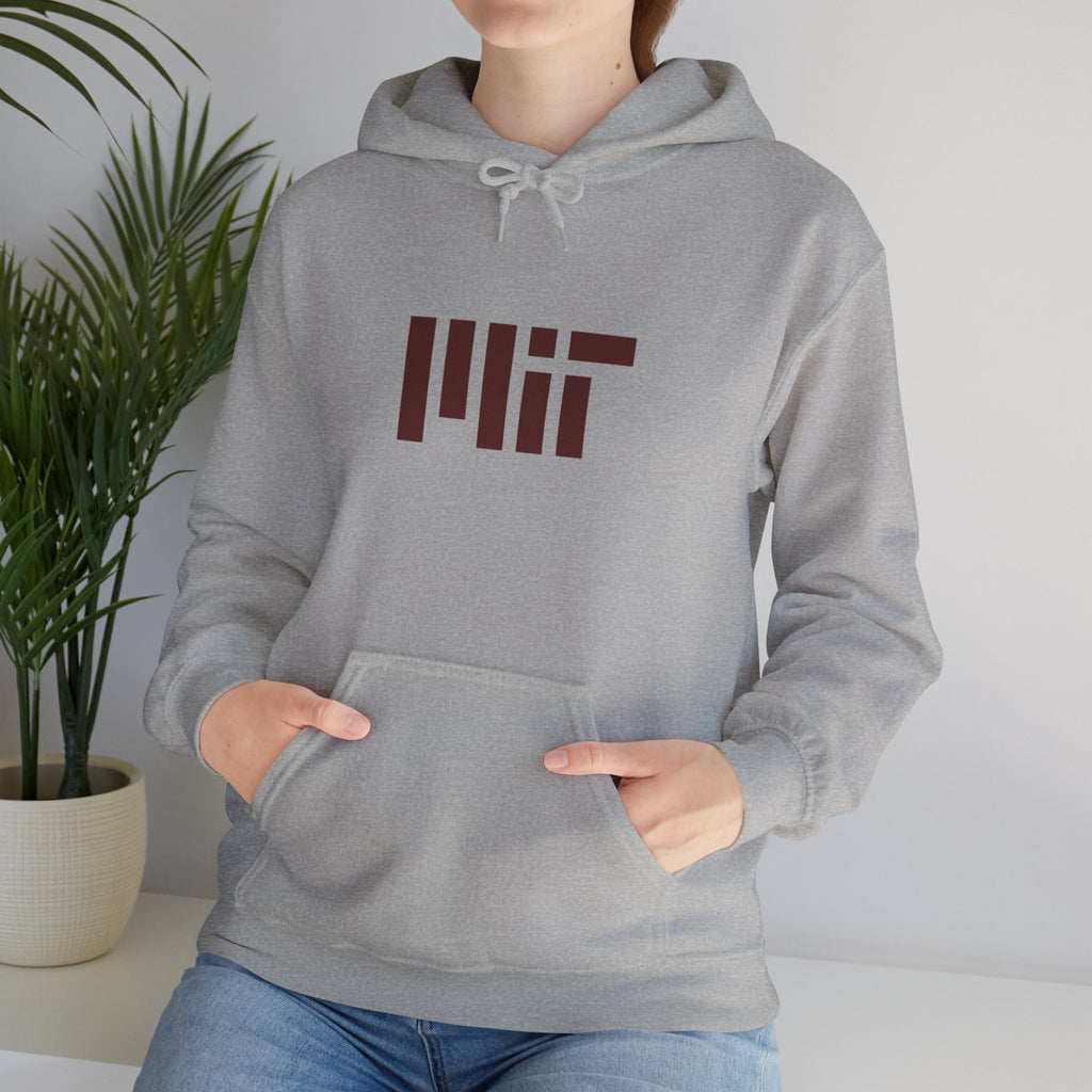 MIT Signature Hoodie - Premium Heather Grey Collegiate Essential
