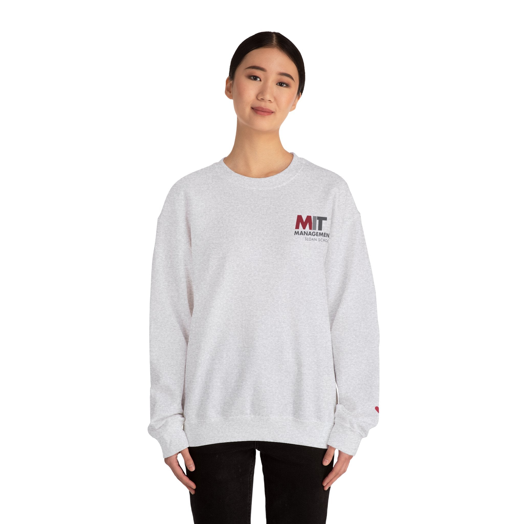 MIT Sloan Crewneck - Sleeve Heart