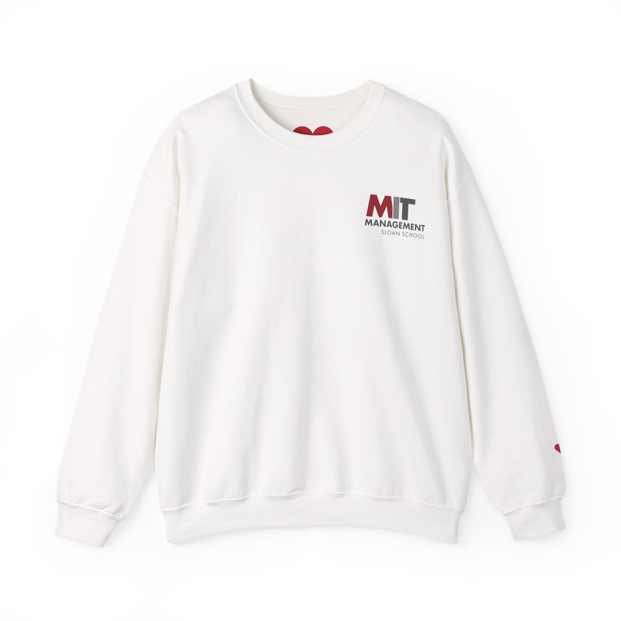 MIT Sloan Crewneck - Sleeve Heart