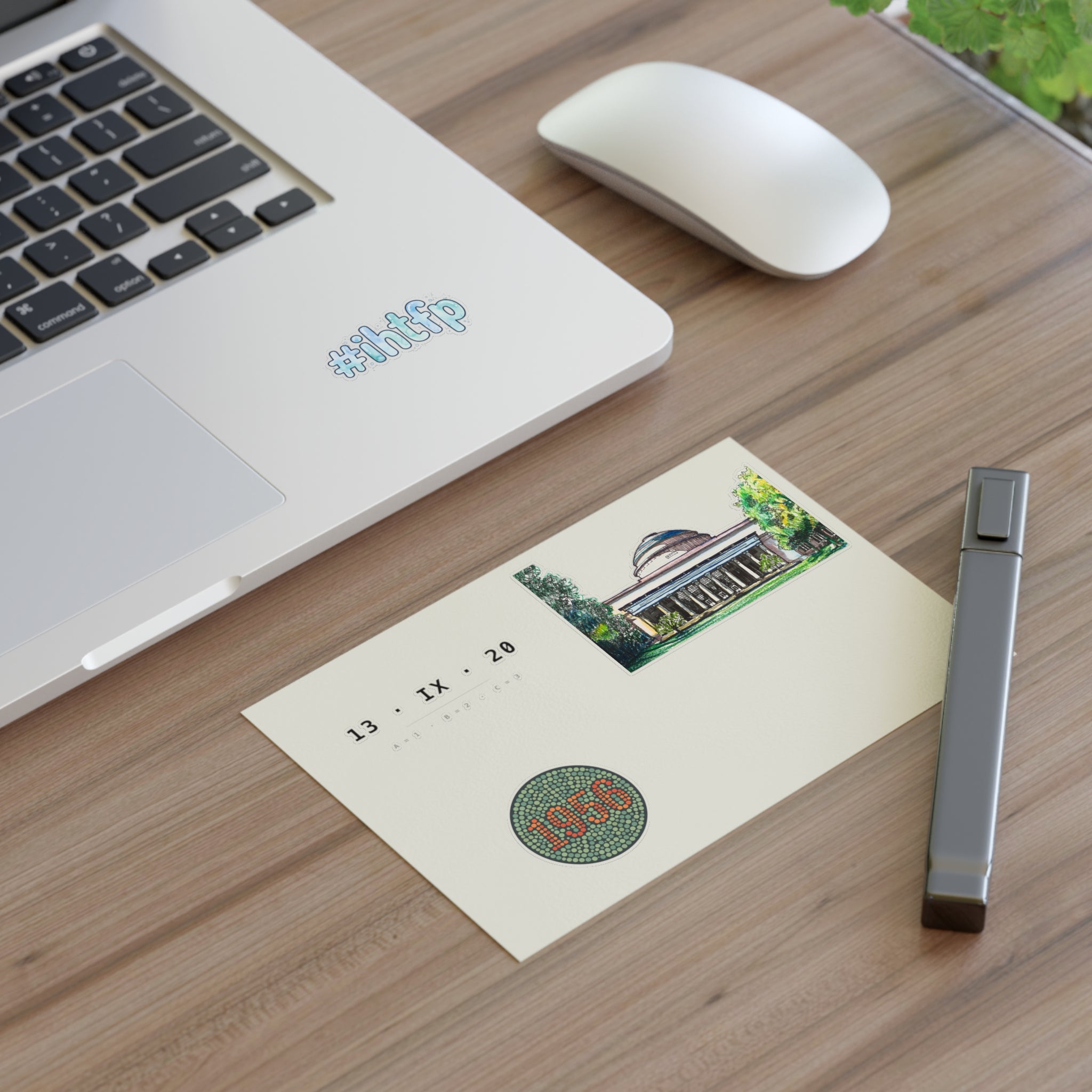 MIT Reunion Sticker Sheet — 1956, MIT Dome & “#ihtfp” Alumni Decals