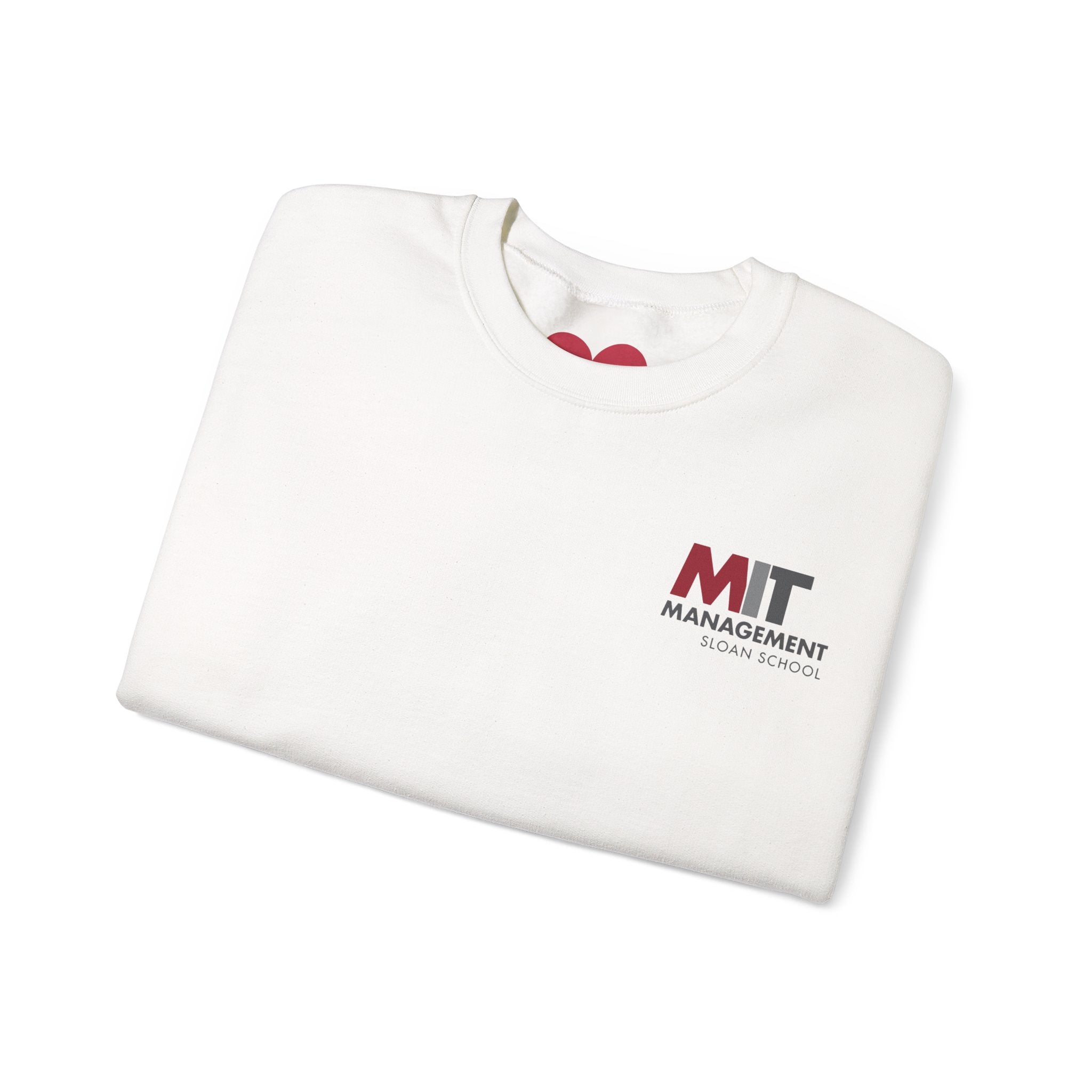 MIT Sloan Crewneck - Sleeve Heart