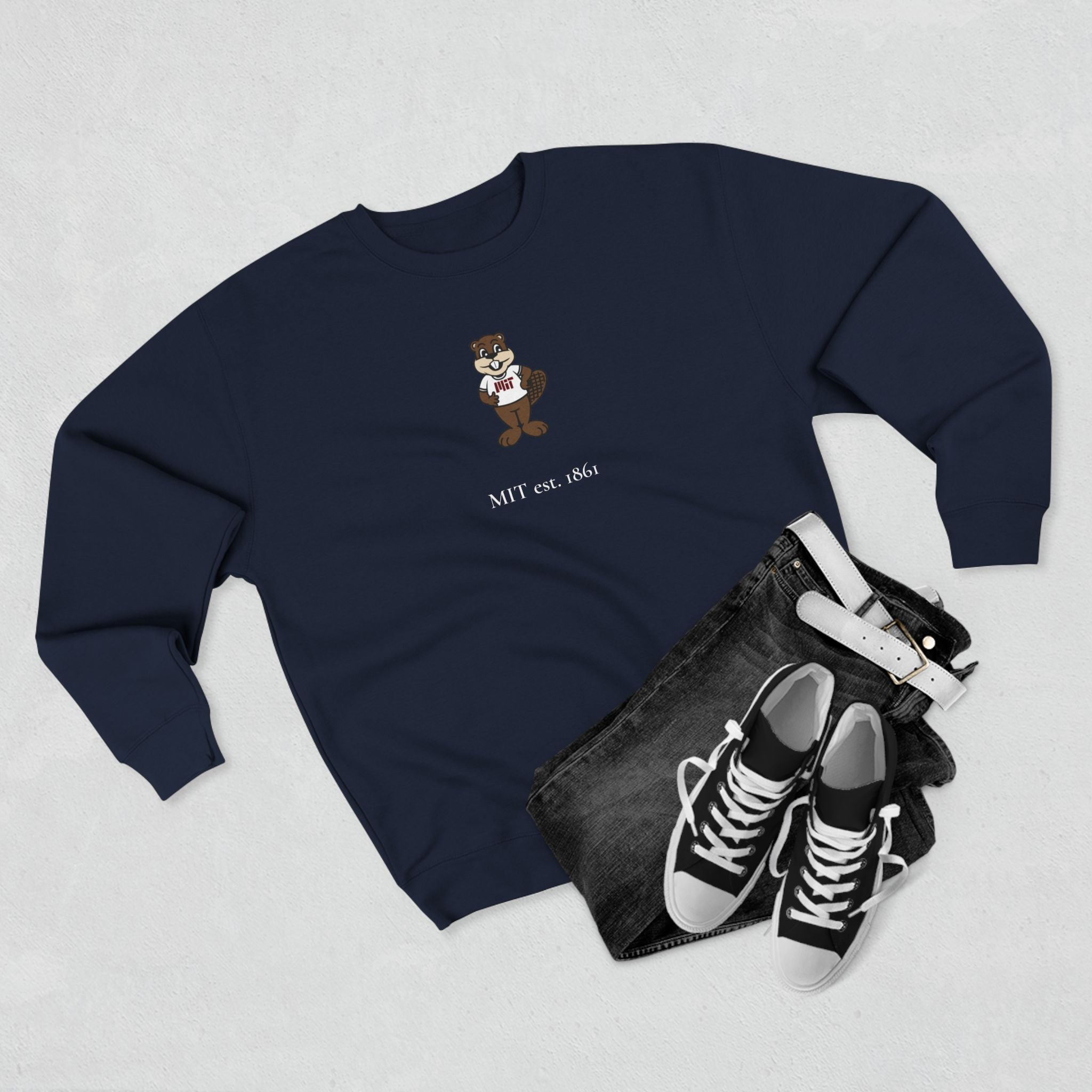 Heritage Mascot Crewneck - Est. 1861 Premium Collegiate Sweatshirt